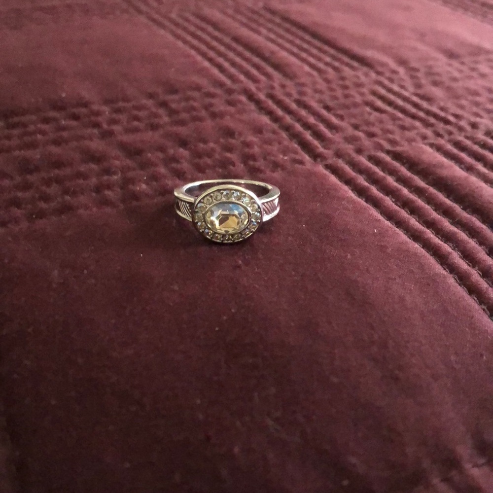 Touchstone Swarovski ring